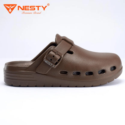 Buckle Strap Clogs – Ultra-Lightweight with Massage Cushion & Anti-Slip Sole for Men & Women – [NE29]