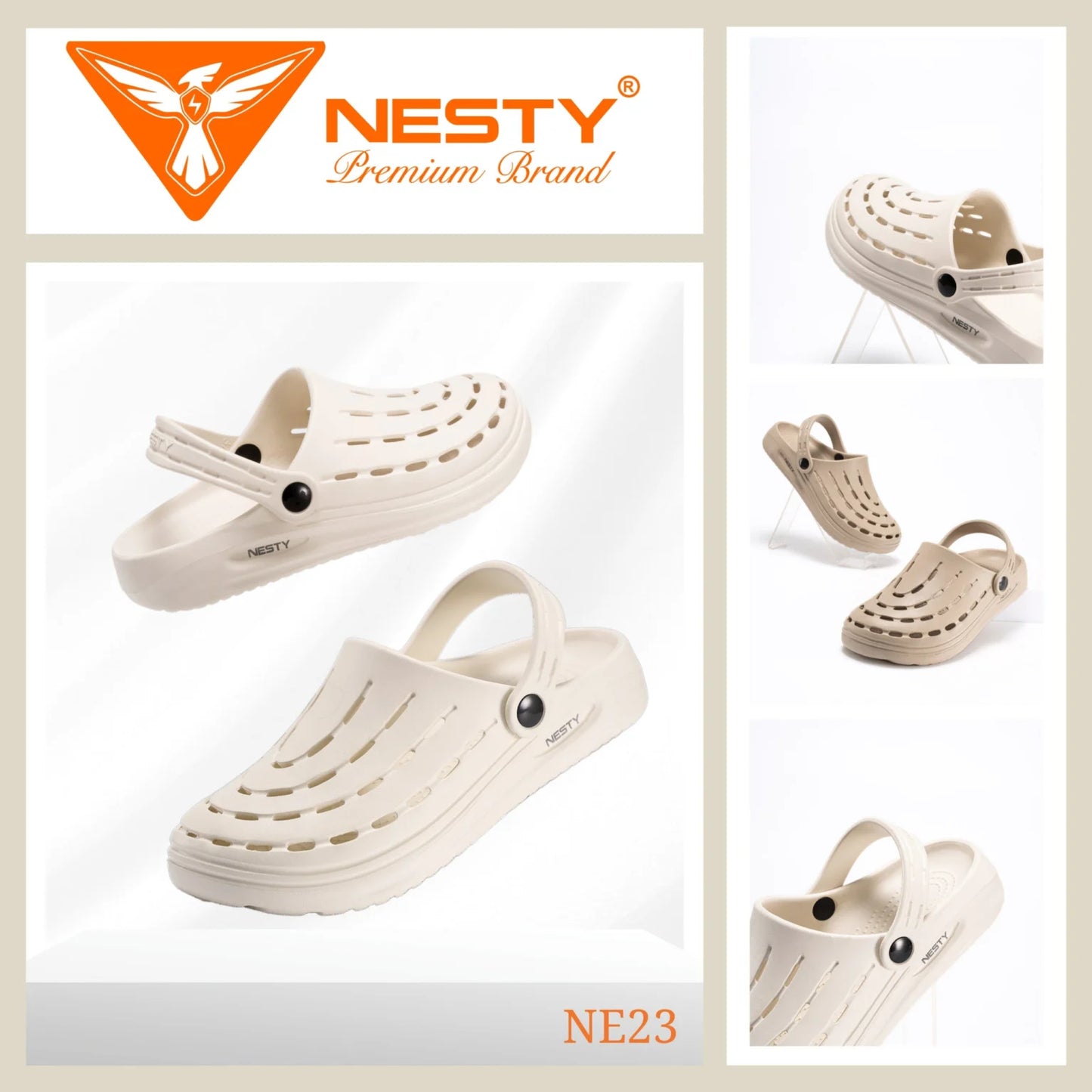 Ultra-Lightweight EVA Clogs – [FREE Charm] – [NE23]