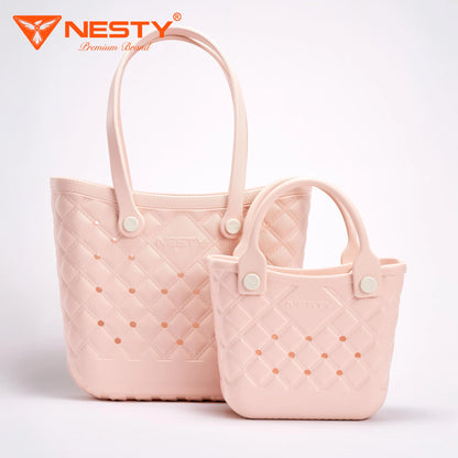 Combo of Two Handbags (Sizes S & L) – Includes 20 Free 3D Charms – [CBTX-910]