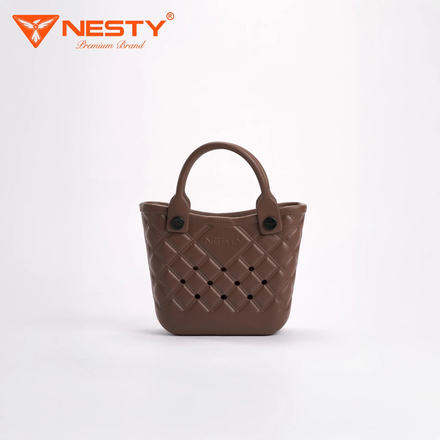 Women’s Mini Handbag – Cute Checkered Design – Includes 10 Free Charms – [TX-09]