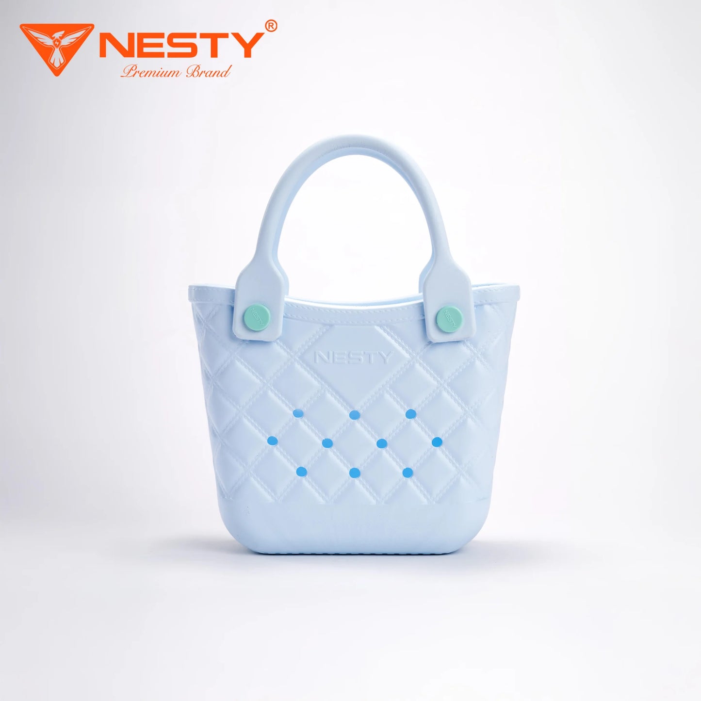 Women’s Mini Handbag – Cute Checkered Design – Includes 10 Free Charms – [TX-09]