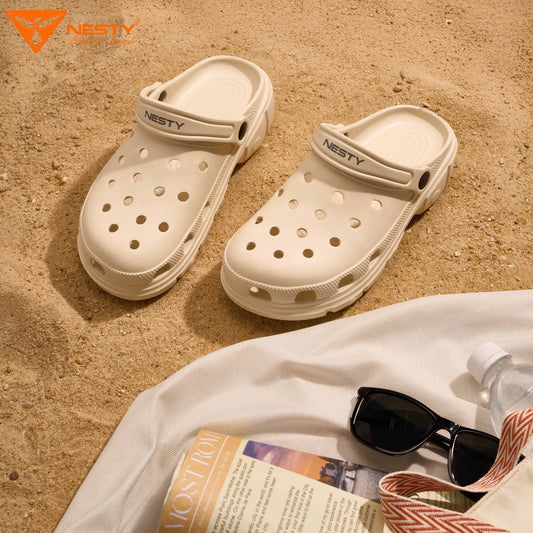 Men & Women Clogs – Soft Elevated Anti-Slip Sole – [FREE 3D Charms] – [NE01]