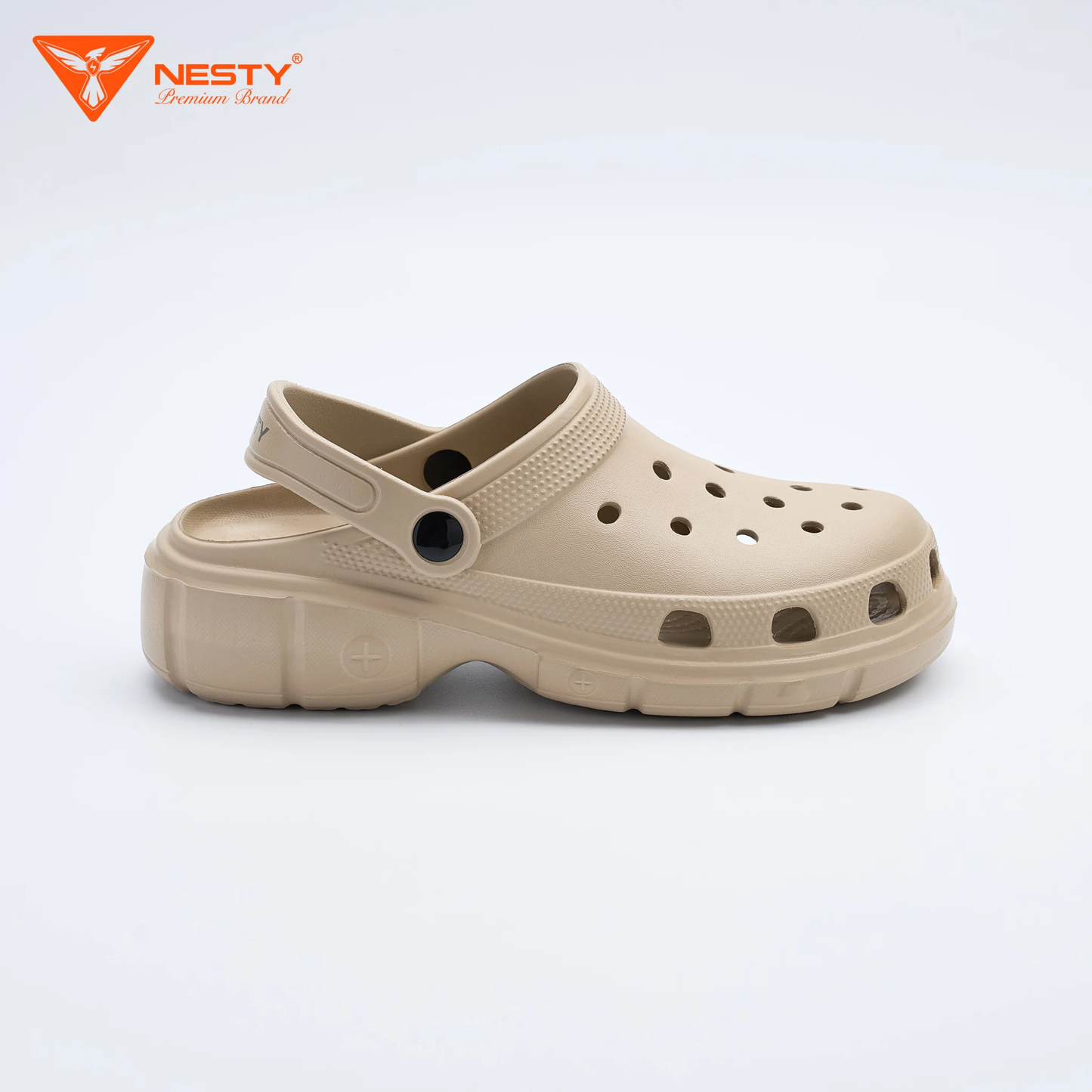 Men & Women Clogs – Soft Elevated Anti-Slip Sole – [FREE 3D Charms] – [NE01]