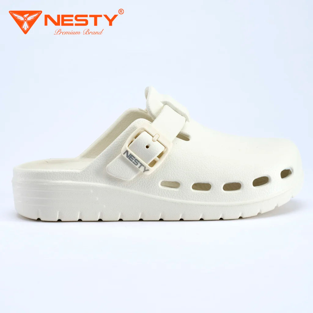 Buckle Strap Clogs – Ultra-Lightweight with Massage Cushion & Anti-Slip Sole for Men & Women – [NE29]