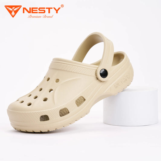 Ultra-Lightweight One-Piece Slip-On Clogs – Free 3D Charm – [NE50]