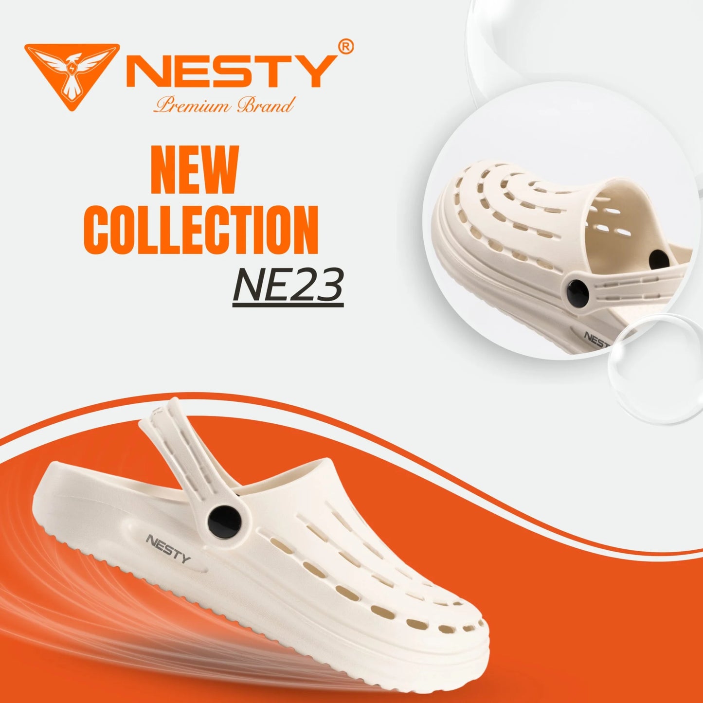 Ultra-Lightweight EVA Clogs – [FREE Charm] – [NE23]