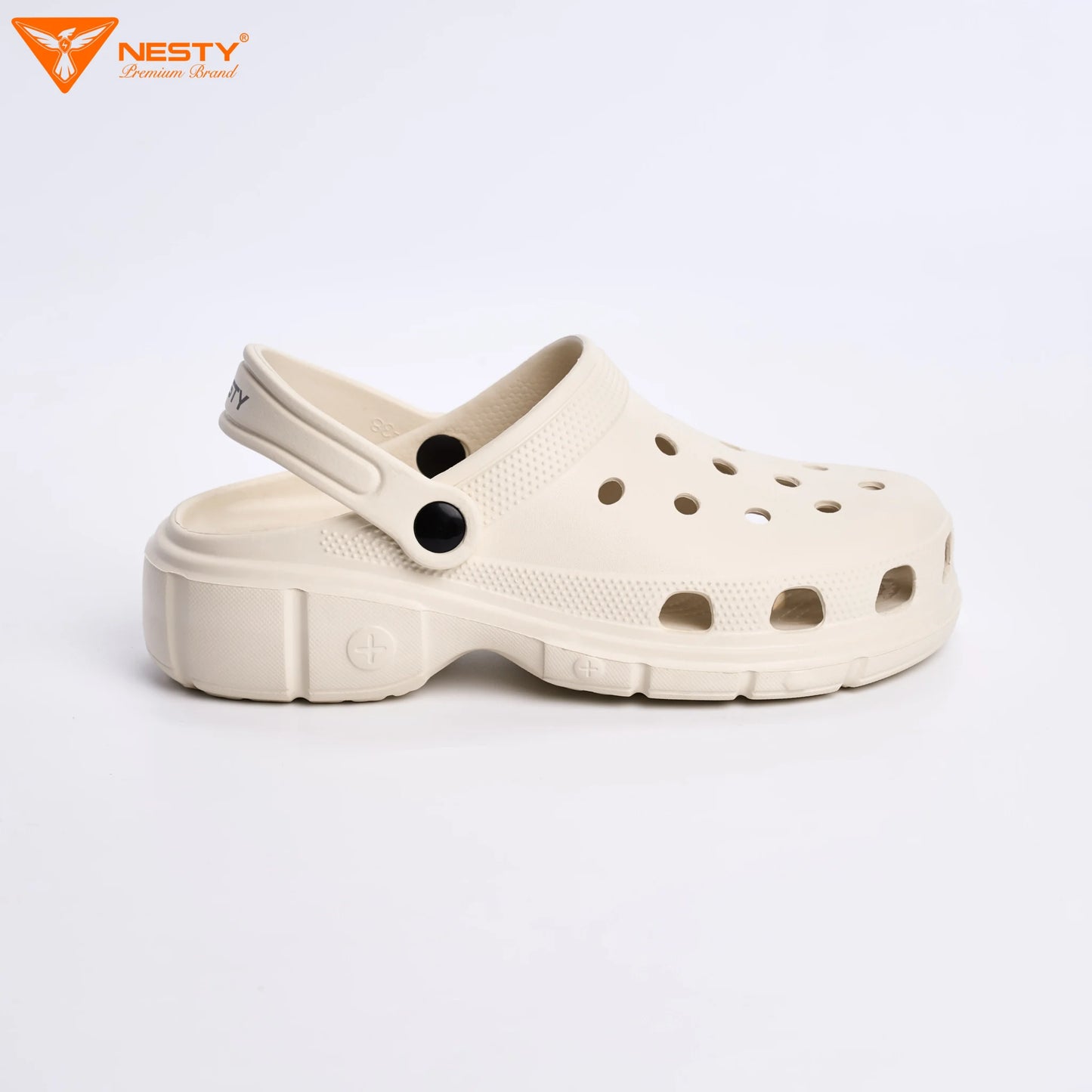 Men & Women Clogs – Soft Elevated Anti-Slip Sole – [FREE 3D Charms] – [NE01]