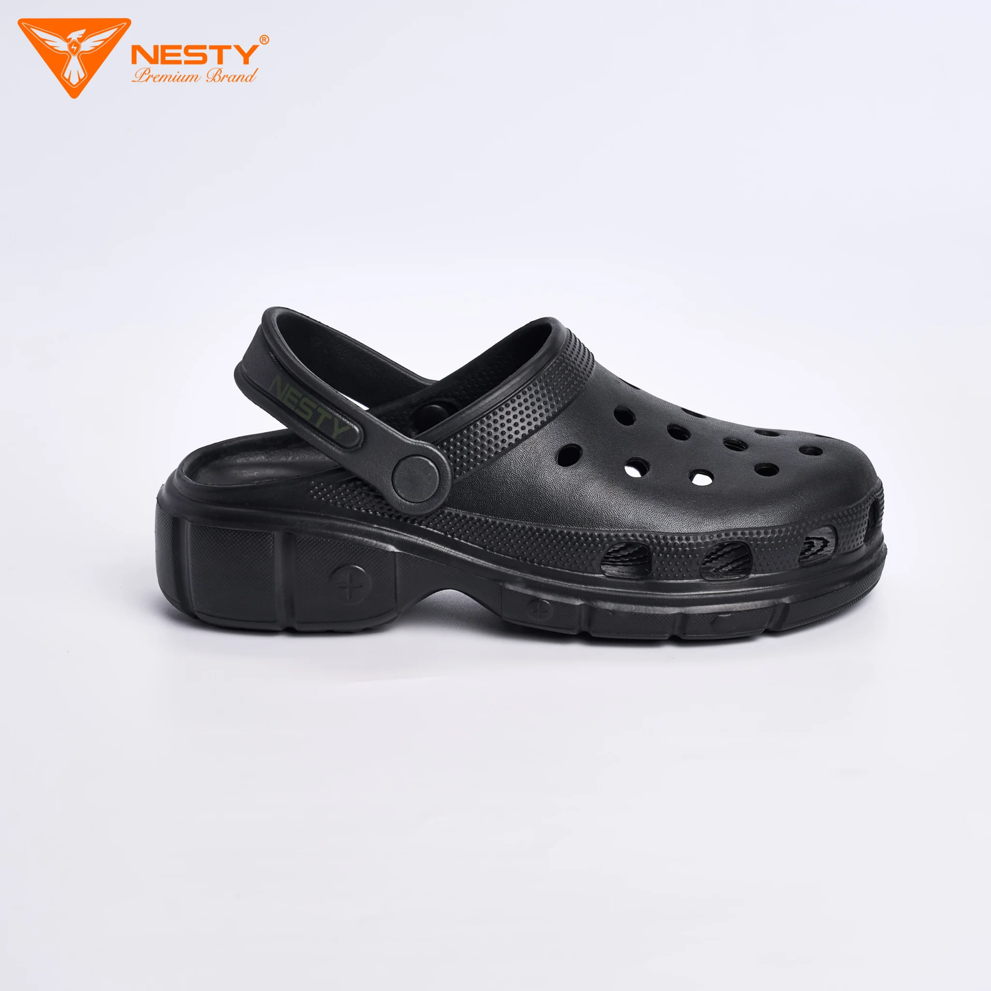 Men & Women Clogs – Soft Elevated Anti-Slip Sole – [FREE 3D Charms] – [NE01]